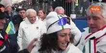 Milano Cortina, il Presidente Mattarella incontra Federica Brignone: "Bravissima, ci contavo"