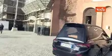 Funerali di Antonino Zichichi, l'arrivo del feretro alla Basilica di Santa Maria degli Angeli