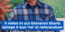 Il video in cui Giovanni Storti spiega il suo 'no' al referendum
