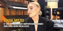 Sanremo, Mara Sattei: "Il festival &egrave; un traguardo importantissimo"