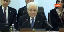 Mattarella interviene al Csm: "Serve rispetto per questa istituzione in ogni circostanza"