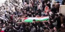 Cisgiordania, i funerali del palestinese ucciso a 17 anni