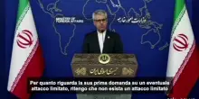 Iran: "Anche un attacco limitato sar&agrave; considerato un'aggressione"