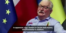 Walesa: Trump o &egrave; un "traditore" o un leader "eccezionale"