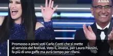 Sanremo, i top e i flop della prima serata