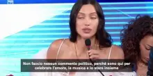 Sanremo, Irina: "Niente politica, da russa onorata di essere qui"