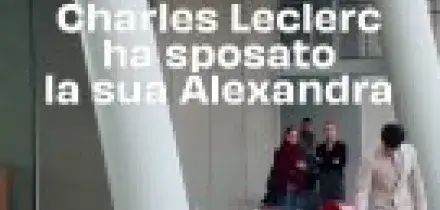 Charles Leclerc ha sposato la sua Alexandra: il video