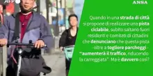 Ansa VERIFIED - E' vero che le piste ciclabili in citta' aumentano il traffico?