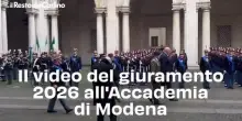 Il video del giuramento 2026 all'Accademia di Modena