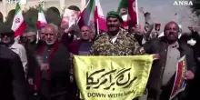 Proteste a Teheran contro gli attacchi di Israele e Usa