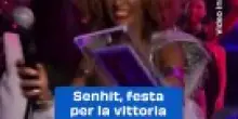 Senhit, festa per la vittoria San Marino Song Contest 2026