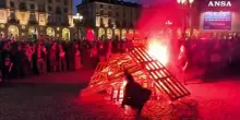 Corteo Non Una Di Meno a Torino