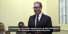Iran, Starmer: Usa e Gb continuano a lavorare insieme