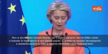 Crisi Iran, Von der Leyen: Non si dovrebbero versare lacrime per morte Khamenei