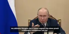 Russia, Putin: "Pronti a collaborare con europei su energia"