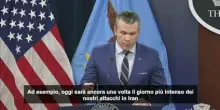 Iran, Hegseth: "Oggi il nuovo giorno pi&ugrave; intenso degli attacchi Usa"