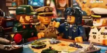 Trump e Netanyahu in stile Lego nella propaganda di guerra iraniana