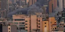 Missile colpisce edificio in quartiere centrale di Beirut