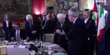 Mattarella e Meloni al Quirinale per il Consiglio Supremo di Difesa