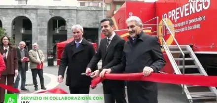 "Io Prevengo", il truck degli screening arriva nelle citta' della Lombardia