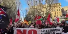 A Roma la manifestazione per il "No sociale": siamo pi&ugrave; di 20.000
