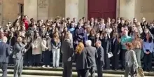 Mattarella con il re a Salamanca: saluta studenti italiani in Erasmus