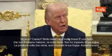 Trump scherza con Takaichi: Sei molto brava con l'inglese. Imparer&ograve; il giapponese