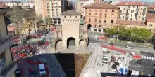 Via San felice a Bologna: il video dal drone dopo la fine dei lavori del tram