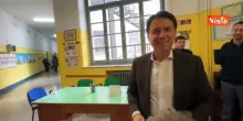 Conte al seggio: Ho votato velocemente perch&eacute; ho le idee chiare
