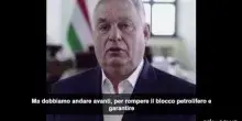 Orban: stop gas a Ucraina finch&eacute; non fornisce petrolio tramite Druzhba
