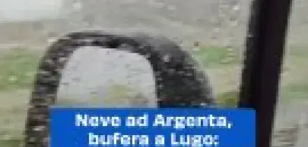 Neve ad Argenta, bufera a Lugo: il video del maltempo del 26 marzo