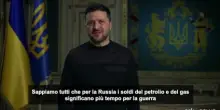 Zelensky: Putin trasforma ogni dollaro di gas e petrolio in uccisioni