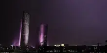 Tempesta su Doha, pioggia e fulmini sulla capitale del Qatar