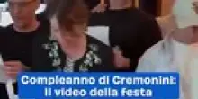 Compleanno di Cremonini: il video della festa