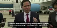 Rubio: "La guerra con l'Iran non si trasciner&agrave; a lungo"
