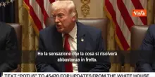 Trump: La ragione per cui l'Iran vuole un accordo &egrave; che gli abbiamo spaccato il c*lo SOTT