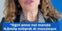 "Ogni anno nel mondo 4,5mila miliardi di mozziconi  abbandonati"