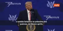 Finta gaffe di Trump: Devono riaprire lo Stretto di Trump... Volevo dire Hormuz