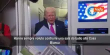 Trump mostra alla stampa le immagini di Sala da Ballo della Casa Bianca: La pi&ugrave; bella del mondo