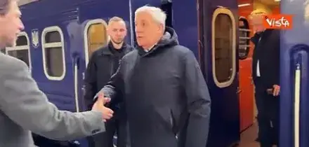 Il ministro degli Esteri Tajani arriva a Kiev per riunione capi diplomazie Ue