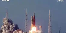 Nasa, decollata la missione lunare con equipaggio Artemis 2