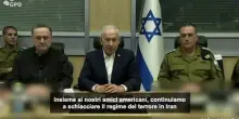 Iran, Netanyahu: "Continuiamo a colpire in coordinamento con gli Usa"