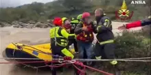 Torrente in piena nel Messinese, evacuati 40 campeggiatori