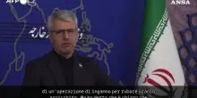 Iran, ministero degli Esteri: "Salvataggio del pilota copertura per rubare uranio arricchito"