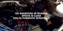 Un barattolo di Nutella sfiora la Luna con la missione Artemis II