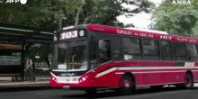 Ridotti gli autobus a Buenos Aires a causa del caro carburante