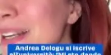 Andrea Delogu si iscrive all'universit&agrave;: "Mi sto dando una seconda possibilit&agrave;"