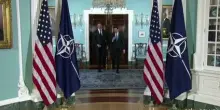 Rubio accoglie Rutte (Nato) presso il Dipartimento di Stato