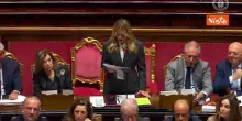 Meloni a informativa al Senato: Alla Camera ho ascoltato insulti e accuse ma nessuna proposta reale