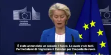 Iran, Von der Leyen: impatto guerra enorme,costa a Ue gi&agrave; 22 miliardi